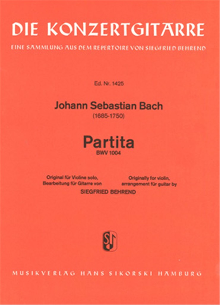 Partita Bwv1004